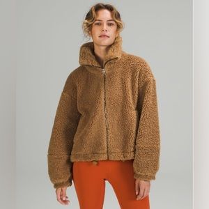 Lululemon Cinchable Fleece Zip-Up